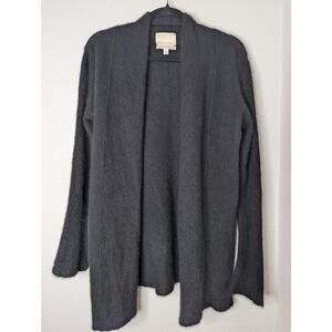 Cynthia Rowley 2-Ply 100% Cashmere Open Cardigan Wrap Sz L